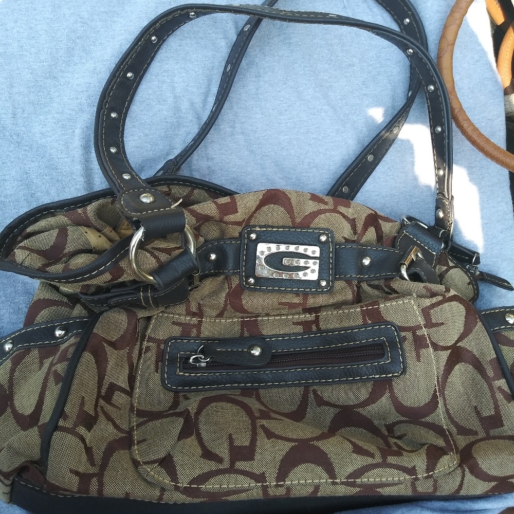 Two hand bag purses